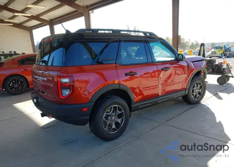 2024 Ford Bronco Sport Badlands z USA, uszkodzony, nr VIN 3FMCR9D92RRF38059